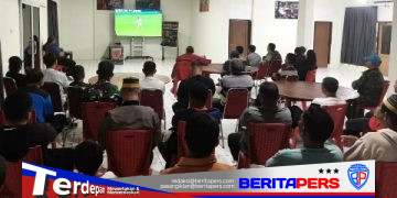 Pererat Kebersamaan Prajurit dan Masyarakat, Kodim 1404/Pinrang Gelar Nobar Piala Dunia 2026