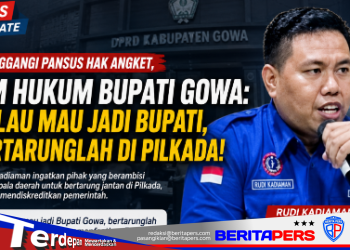 ​Tunggangi Pansus Hak Angket, Tim Hukum Bupati Gowa: Kalau Mau Jadi Bupati, Bertarunglah di Pilkada!