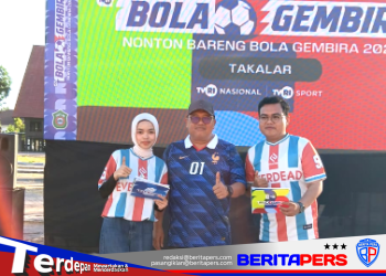 ​Satu-satunya di Sulsel, Bupati Firdaus Daeng Manye Apresiasi TVRI Pilih Takalar Jadi Lokasi Nobar Piala Dunia