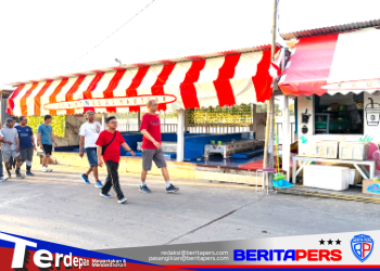 ​Jadi Ikon Baru Kota Makassar, Pusat Kuliner Tanjung Bunga Selatan Diserbu Warga Lintas Daerah Hingga Turis