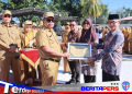 Bupati Takalar Pimpin Apel Gabungan dan Serahkan Penghargaan Purna Bakti