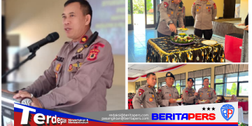 Rasa Syukur atas Kenaikan Pangkat, Personel Batalyon B Pelopor Nikmati Kebersamaan Lewat Nobar Piala Dunia