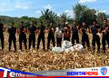 Panen Jagung, Brimob Sulsel Wujudkan Ketahanan Pangan