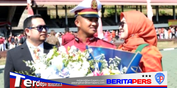 ​Putra Pertama Bupati Gowa Husniah Talenrang Resmi Dilantik Jadi Perwira Akpol di Semarang