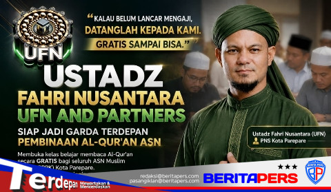 UFN and Partners Siap Perkuat Pembinaan Al-Qur’an ASN, Ustadz Fahri: Mengaji Gratis Sampai Lancar Bersama