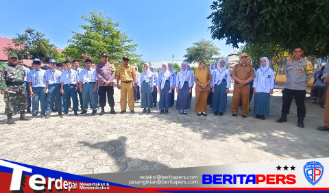 SMA Negeri 10 Lanrisang Jadi Lokasi Seleksi Pertama Paskibra Kecamatan Sambut HUT RI Ke-81