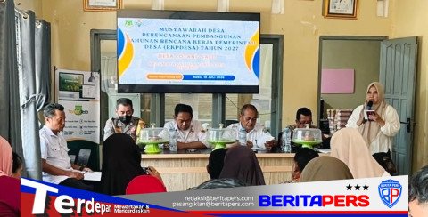 Musyawarah Desa Lotang Salo Sepakati Prioritas Pembangunan dan Bentuk Tim Penyusun RKP Desa 2027