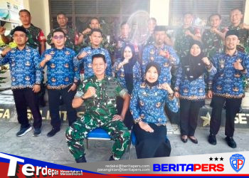 Camat Soreang Bersama Tujuh Lurah Perkuat Sinergitas dengan Koramil Dukung Keamanan dan Pembangunan Wilayah