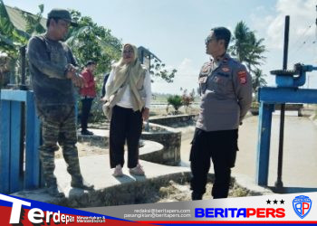 Kapolsubsektor Lanrisang Intensifkan Monitoring Lahan Pertanian di Desa Samaulue dan Barang Palie Dukung Ketahanan Pangan