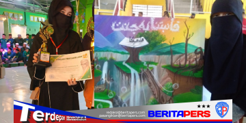 Nur Bintang Qurahmi: Putri Takalar Penuh Prestasi di Panggung Kaligrafi Kontemporer Nasional