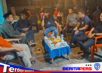 Petani dan Pemerintah Perkuat Silaturahmi, Bahas Solusi Kekeringan Persawahan dalam Pertemuan Malam di Lanrisang