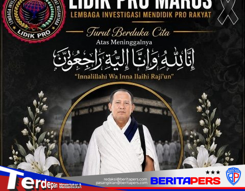 LIDIK PRO MAROS Sampaikan Duka Cita atas Wafatnya Almarhum H. Emba