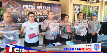 Polres Parepare Tuntaskan Seluruh Target Operasi Pekat Lipu 2026, Ungkap 21 Kasus dan Amankan 25 Tersangka