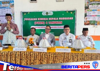 PKKM MIN Pinrang Perkuat Tata Kelola Madrasah, Kepala Sekolah: Evaluasi Menjadi Motivasi Tingkatkan Mutu Pendidikan