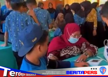 Puskesmas Lumpue Gelar Cek Kesehatan Gratis di SMP Negeri 3 Parepare, Perkuat Deteksi Dini Kesehatan Peserta Didik