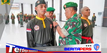 Danrem 143/Halu Oleo Buka Latihan Kader Pelatih Pencak Silat Militer