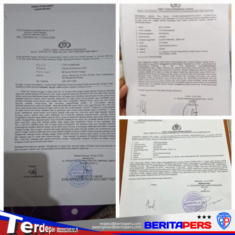 Penipuan Arisan Online Lintas Provinsi, SW Kini Diproses 5 Kantor Kepolisian