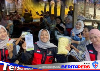 KKN Unhas Kembangkan Diversifikasi Olahan Mie Berbasis Rumput Laut di Borong Loe