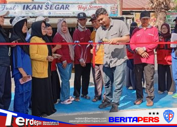 Diresmikan Lurah Sudiang, Pintu Gerbang BTN Tirasa Pratama Indah Kini Berdiri Megah