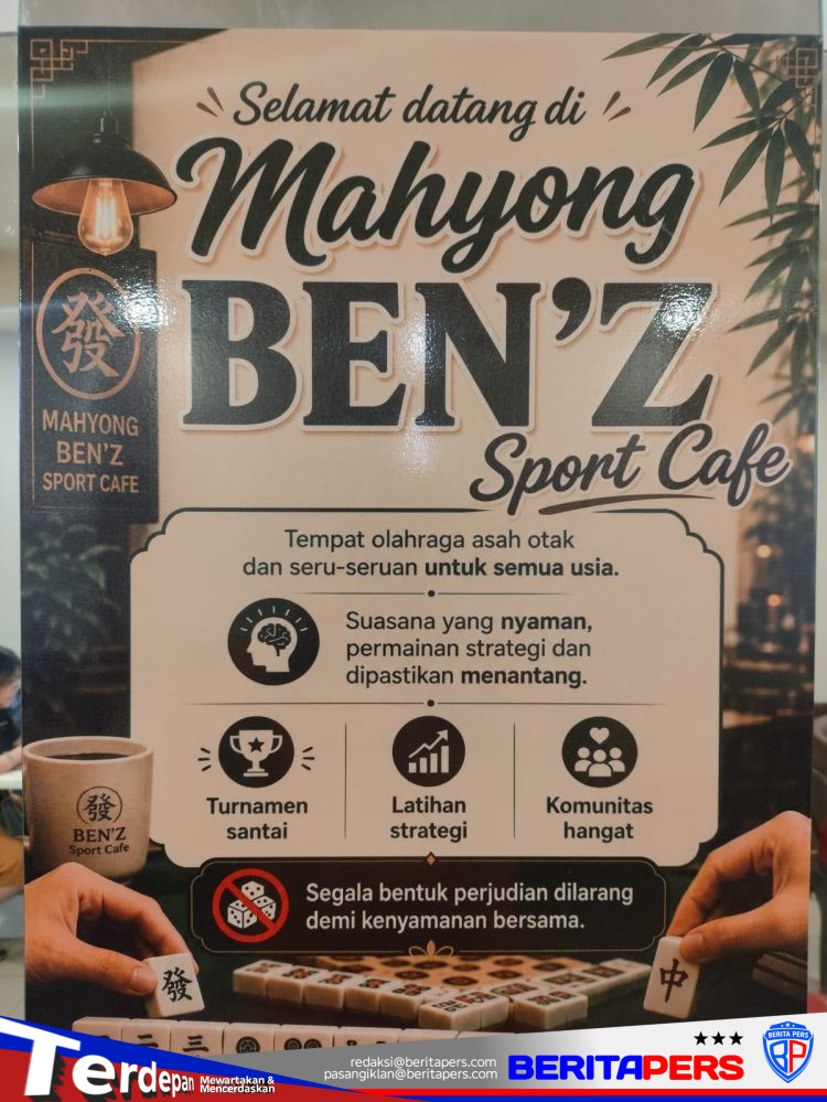 Benz Cafe Makassar Hadirkan Destinasi Unik Bernostalgia Bermain Mahjong di Samping Karebosi