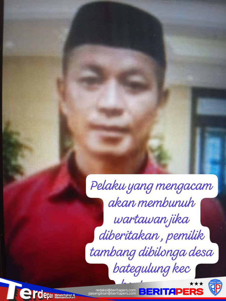Daeng Sore Selaku Pemilik Tambang di Gowa, Diduga Ancam Bunuh Wartawan?