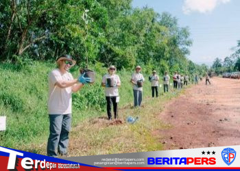 Komitmen Hijau di Pomalaa: Aksi Penanaman Pohon PT Vale Sasar Lingkungan Sekolah