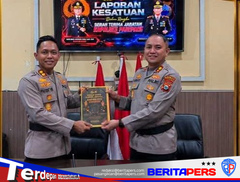 Tongkat Komando Polres Parepare Berganti, AKBP Phunky Mahendra Borniawan Resmi Gantikan AKBP Indra Waspada Yuda