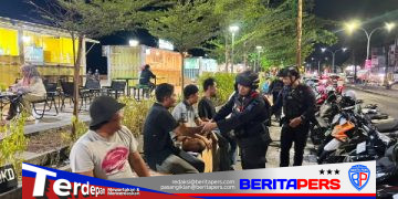 Patroli Presisi Batalyon B Pelopor Jaga Kawasan Wisata Kota Parepare, Komandan: Beri Rasa Aman untuk Masyarakat