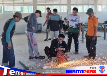 MAN Pinrang Matangkan Kompetensi Murid, Bekali Peserta PKL Bidang Pengelasan Menuju Dunia Industri