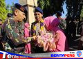 Dua Perwira Brimob Polda Sulsel Purna Bhakti, Danyon B Pelopor Pimpin Upacara Tradisi Pelepasan