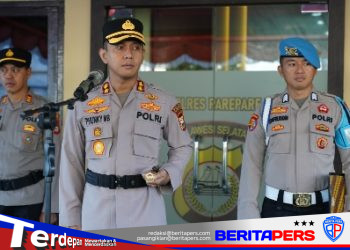 Kapolres Parepare AKBP Phunky Mahendra Borniawan Pimpin Apel Perdana, Tekankan Disiplin dan Pelayanan Humanis