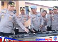 Kapolres Sidrap Periksa Senjata Api Personel, Tekankan Disiplin, Profesionalisme dan Kepatuhan Terhadap SOP
