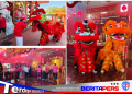 Atraksi Barongsai Pukau Pengunjung Pada Ulang Tahun YM Guan Sheng Di Jun di Klenteng Kwang Kong Parepare