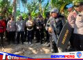 Tim Escape Brimob Batalyon B Pelopor Kawal Pembacaan Keputusan Eksekusi Lahan di Pinrang