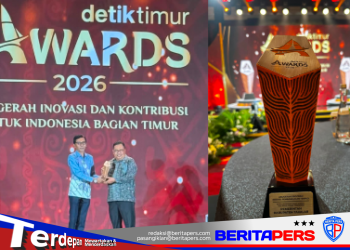 Bupati Takalar Raih Penghargaan detikTimur Awards 2026 di Jakarta atas Inovasi Tata Kelola Dana Pendidikan