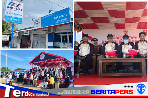 Gadai Emas KSP Jampue Tunjukkan Kepedulian, Dukung Semarak HUT RI ke-81 Desa Waetuoe