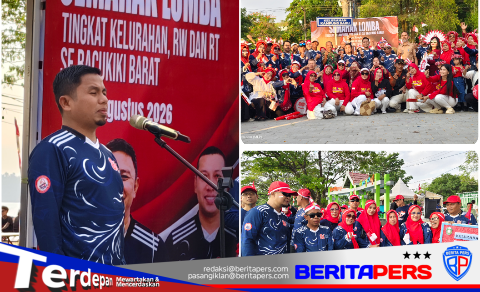 Semarak HUT RI ke-81 Bacukiki Barat, Devile Kelurahan dan Organisasi Meriahkan Kampoeng Enjoy