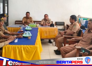 Hasri Hadi Pimpin Rakor Pengaturan Irigasi Persawahan Bersama Kepala Desa dan UPTD PSDA Jampue