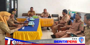 Hasri Hadi Pimpin Rakor Pengaturan Irigasi Persawahan Bersama Kepala Desa dan UPTD PSDA Jampue