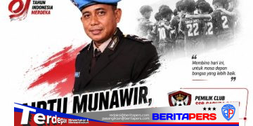 Aiptu Munawir, Polisi Pembina Generasi Pelanjut Lewat Sepak Bola