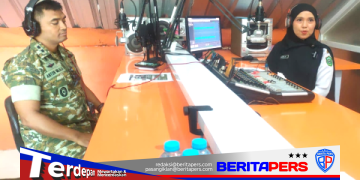 Bicara Peran TNI AD dan Pembangunan Teritorial, Dandim 1426/Takalar Hadir di Live Podcast Radio SLIBE FM