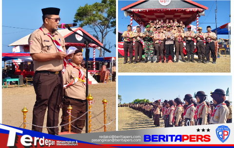 Hasri Hadi Pimpin Upacara Hari Pramuka ke-65 di Lanrisang, Amanat Kwarnas Dibacakan Serentak Seluruh Indonesia