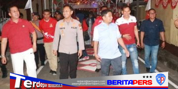 Meriahkan HUT RI ke-81, Wali Kota dan Kapolres Parepare Kompak Hadiri Lomba Antar Lorong di Mako Brimob