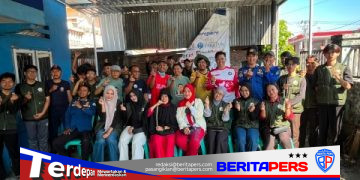 VOICESULSEL dan PWI Parepare Gelar Penyuluhan Mitigasi Kebakaran dan Kerja Bakti Sambut HUT RI ke-81
