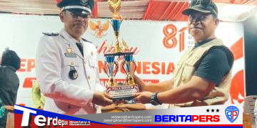UPT SMPN 2 Mattiro Sompe Kembali Pertahankan Juara Umum HUT RI Tingkat SMP/MTs di Lanrisang
