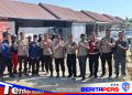 Polsek Soppeng Riaja Bergerak Cepat Padamkan Kebakaran Lahan Pemda di Desa Siddo
