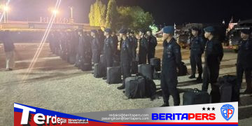 Pastikan Kesiapan Personel, Komandan Batalyon B Pelopor Berikan Arahan Jelang Serpas ke Enrekang