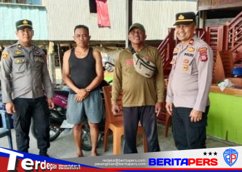 Kapolsek Soppeng Riaja Intensifkan Sambang Mitigasi Karhutla, Warga Diajak Cegah Kebakaran Sejak Dini