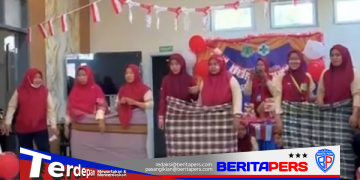 Perjuangan Belum Usai, Puskesmas Lanrisang Semarakkan HUT RI ke-81 dengan Kebersamaan