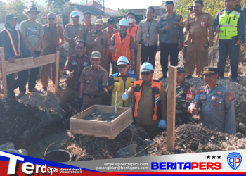 ​Bupati Takalar Peletakan Batu Pertama Kantor Camat Laikang di Dusun Bilabilaya